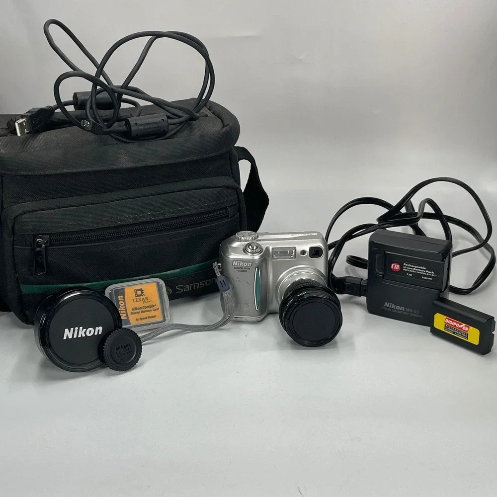 Nikon TC-E2 2X Tele Converter Lens w/ UR-E7 Adapter & Hoya 46mm UV Filter Japan